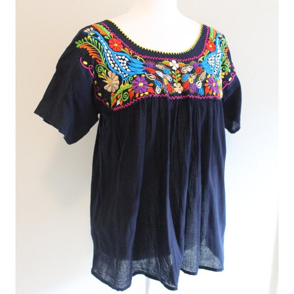 Tops - Embroidered blouse